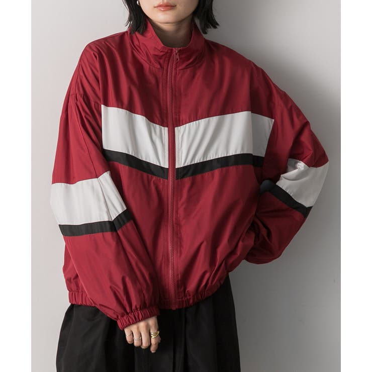 楽天市場】トラックジャケット（カラーレッド）（レディース