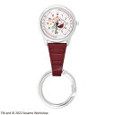 【6/5限定 20%OFFクーポン】KIT-HIT-SURU セサミストリートカラビナ付きウォッチ(蓄光針)Elmoレッド アクセサリー
