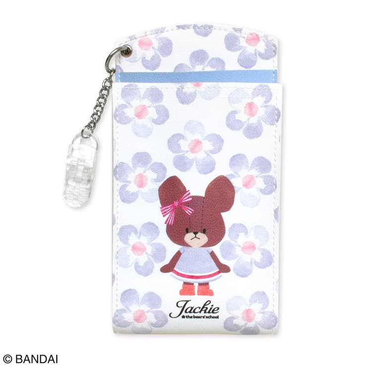 KIT-HIT-SURU くまのがっこう　胸ポケット用ペンケース　Flower Works　ブルー 文房具