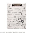 KIT-HIT-SURU リサとガスパールクリップボードPARISベージュ 文房具