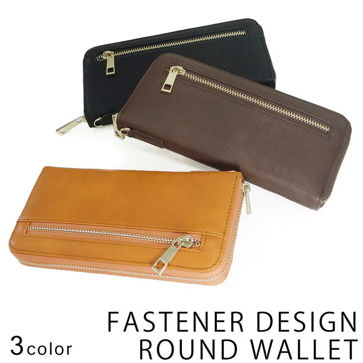 【ポイント2倍＆クーポン！3/11(水) 1:59まで】KEYS 財布長財布メンズレディースファスナーウォレットラウンドキーズKeys-056 財布