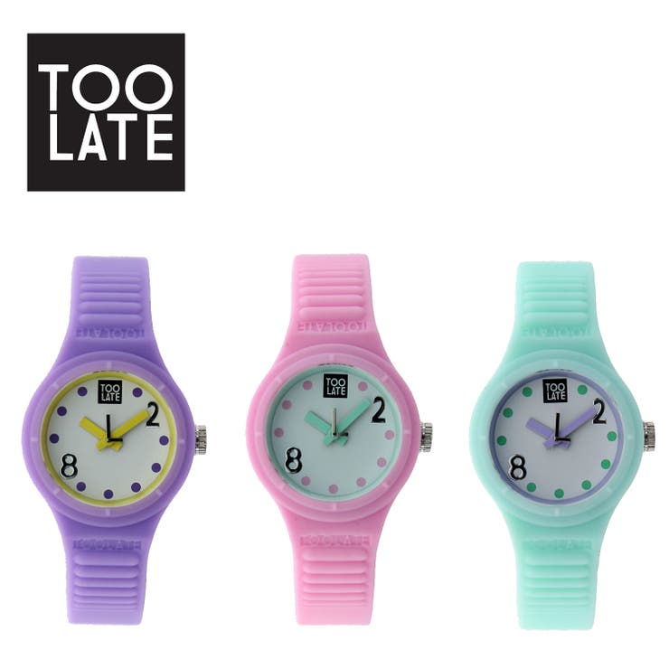 【10％OFFクーポン！11/27(木)1:59まで】time piece TOO LATE(トゥー レイト) 腕時計 MASH UP SLIM(マッシュアップスリム) アクセサリー