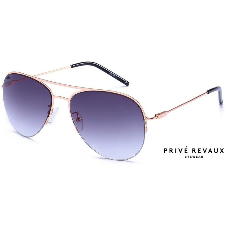 【10％OFFクーポン！11/27(木)1:59まで】time piece PRIVE REVAUX(プリヴェ ルヴォー) サングラス The Ace(エース) 小物