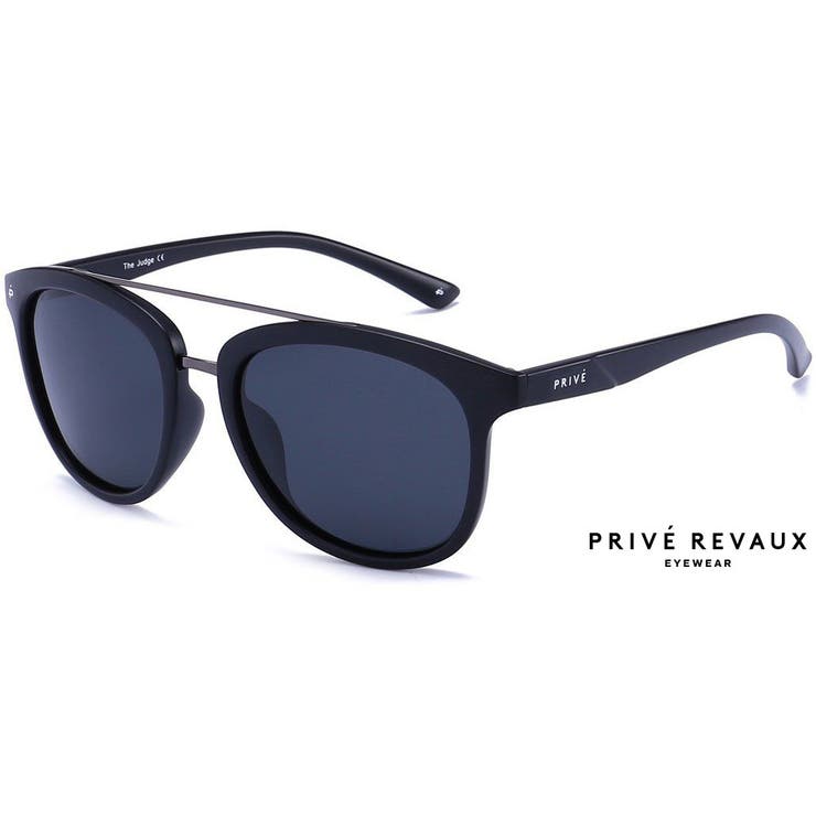 【10％OFFクーポン！11/27(木)1:59まで】time piece PRIVE REVAUX(プリヴェ ルヴォー) 偏光サングラス The Judge(ジャッジ) 小物