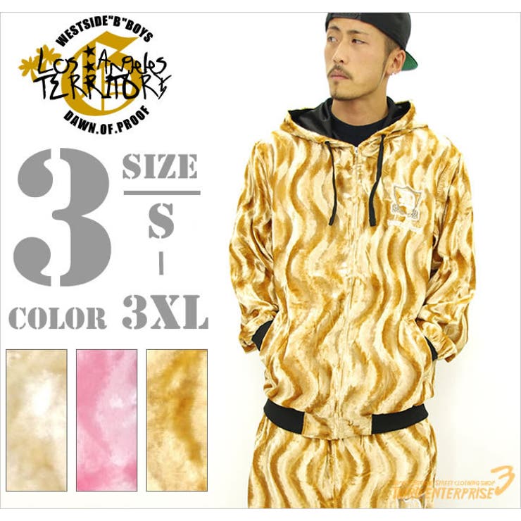 【10%OFFクーポン!11/27(木)1:59まで】Third enterprise DOP 【ディーオーピー】ベロア セットアップ ロング ハーフB系 ファ...