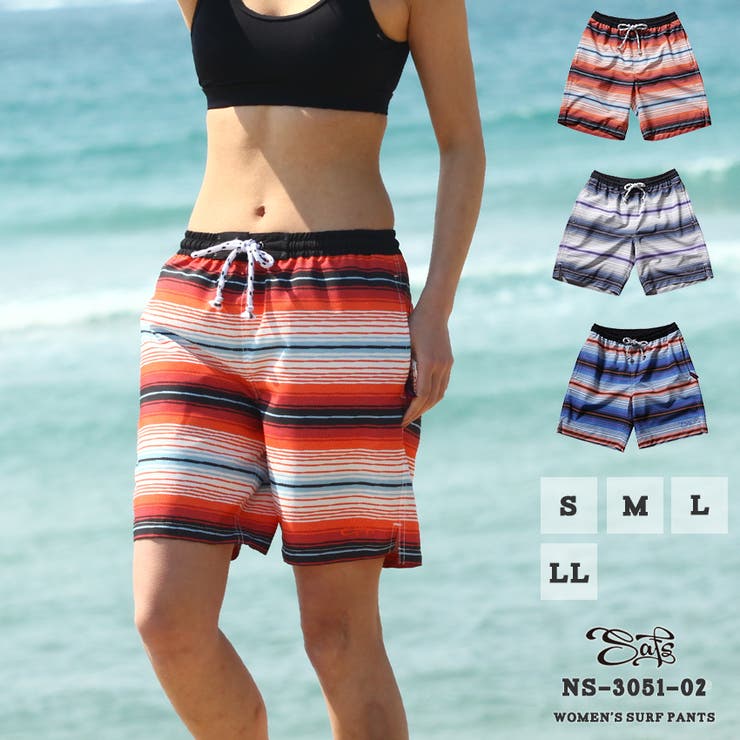 【10%OFFクーポン!11/27(木)1:59まで】SAFS WOMEN 水着 レディース ショートパンツ 水着用 短パン ストレッチ パンツ 速乾 ハーフパ...