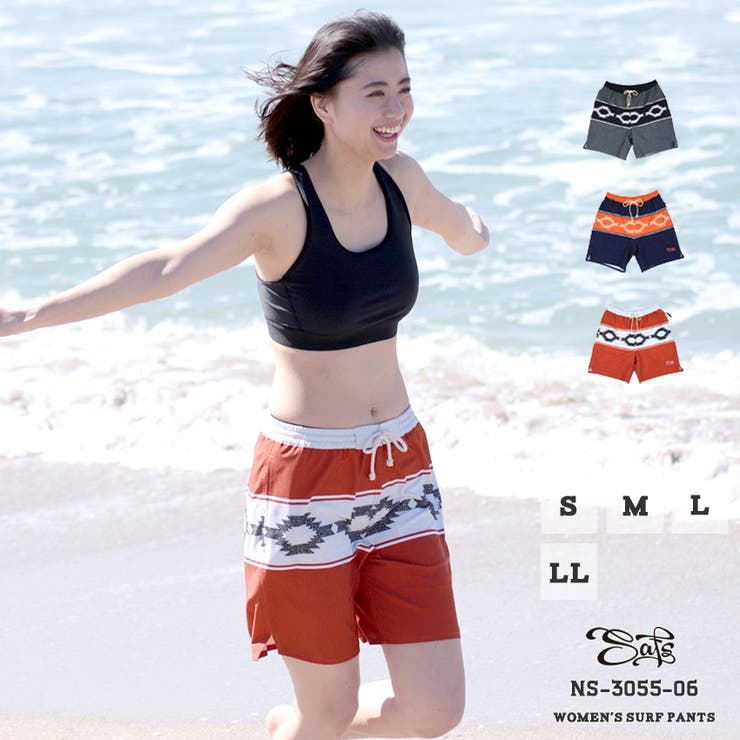 【10%OFFクーポン!11/27(木)1:59まで】SAFS WOMEN サーフパンツ レディース 水着 トレーニング 体型カバー 大きいサイズ パンツ ショ...
