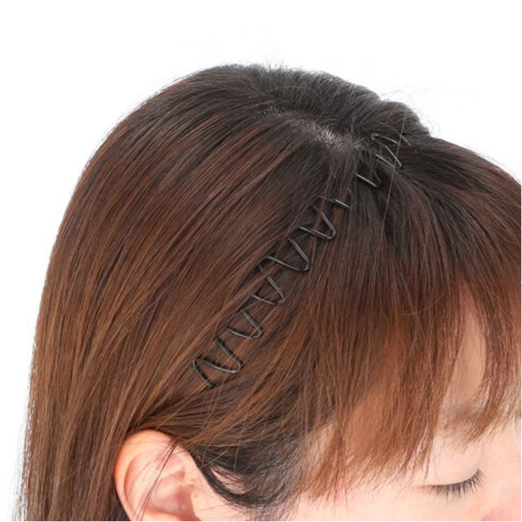 【10%OFFクーポン!11/27(木)1:59まで】BACKYARD FAMILY ウェーブ カチューシャ 6本セット pk2021 ヘアアクセサリー