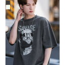 【5%OFFクーポン 9/11 1:59まで】improves 半袖Tシャツ メンズ SIDEWAY STANCE サイドウェイスタンス プリント ピグメント アーティスト カットソー アメカジ スケーター ストリート 古着MIX トップス