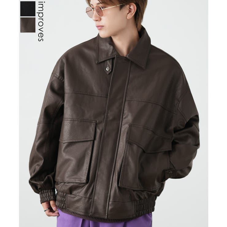 ��10��OFF�����ݥ������桪��improves �֥륾�� ��� A-2 A2 �ե饤�ȥ��㥱�å� �ߥ꥿�꡼���㥱�å� PU�쥶�����㥱�å� �����ѡ� ...