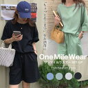 【7/11 1:59まで 5%OFFクーポン】Y&M ワンマイルウェア セット ルームウェア セットアップ レディース 上下セット パジャマ 部屋着 半袖 韓国...