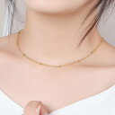 M.Y.A. 金属アレルギー対応 ネックレス サージカルステンレス Stainless steel K18GP アクセサリー