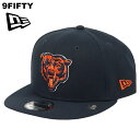 【7/11 1:59まで 5%OFFクーポン】99HeadwearShop ニューエラ キャップ NEW ERA 9FIFTY NFL シカゴ・ベアーズ アメフ...