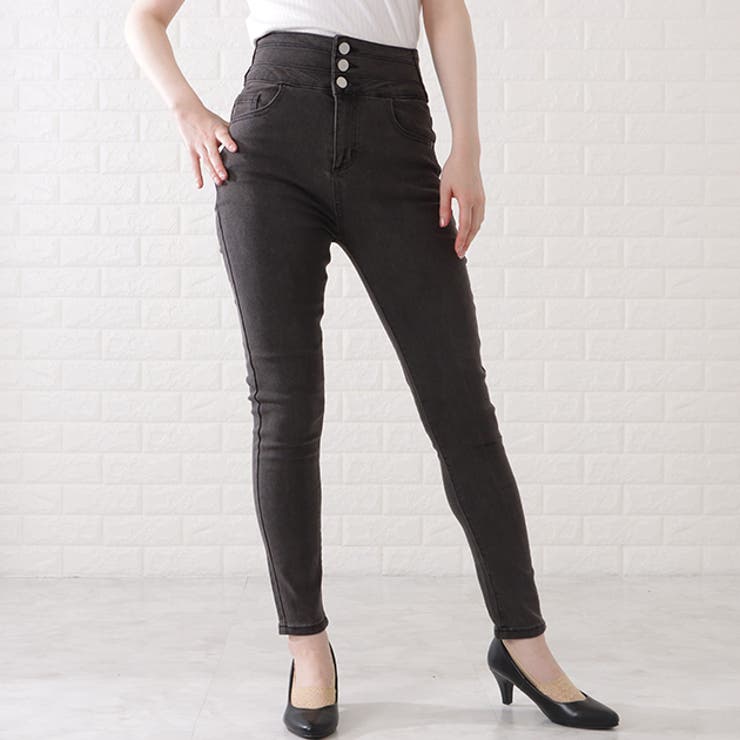 【10％OFFクーポン！2/10(火)1:59まで】レースレディース ハイウエストストレッチデニムパンツ 女性 レディース ボトム すっきり シーズンレス 春 夏 秋 冬 スキニー 細身 フィット感 快適 腰高 お腹カバー ボディメイク効果 カジュアル