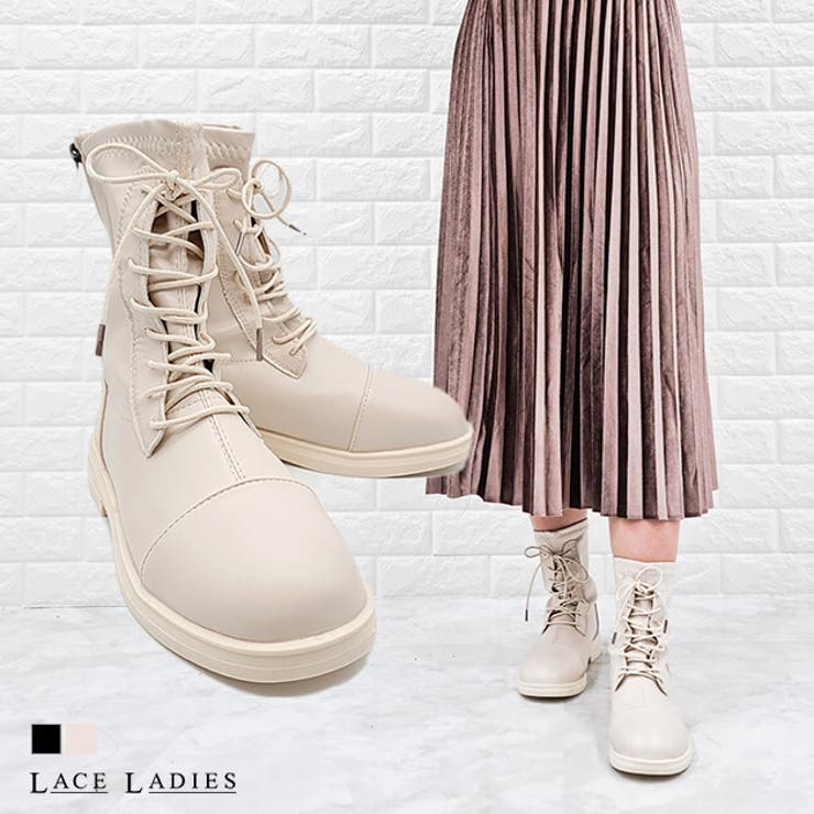 レースレディース ショートブーツ スムース スエード レザー 太ヒール ショート ブーツ 厚底 レディース ヒール レースアップ 編み上げ 秋 秋冬 歩きやすい 通勤用 仕事 美脚 痛くない ベーシック レトロ マニッシュ 黒 アイボリー ブラック ベ