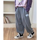 【8/11まで5%OFFクーポン】aimoha kids 【aimoha-KIDS-】ボリュームスウェットパンツ パンツ・ズボン