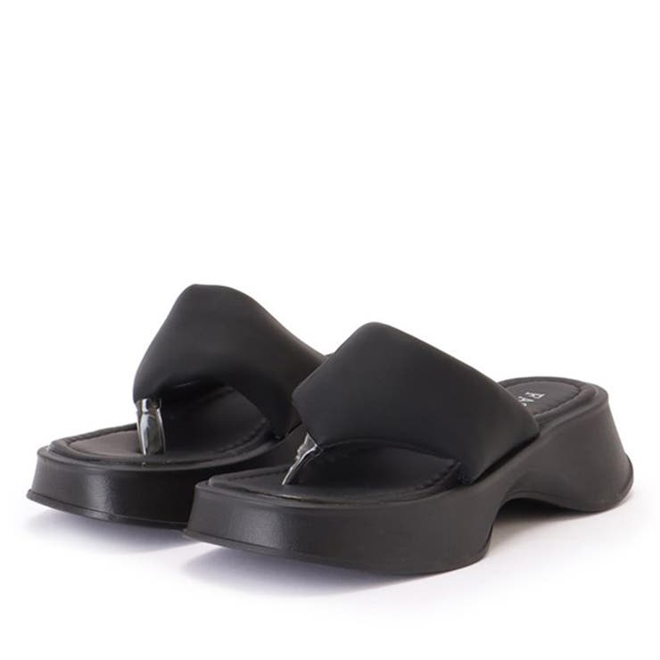 レースレディース ワイドバンド付き 厚底 コンフォート トング サンダル 女性 レディース 靴 シューズ 夏 フェイクレザー 合皮 ビーサン 海 ビーチ プール リゾート カジュアル シンプル ミニマル 単色 ボリューム ぽってり ラウンド 足袋 素足