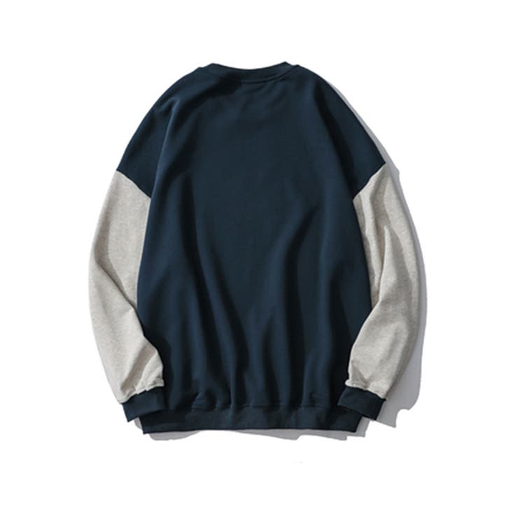 【10％OFFクーポン！5/27(水)1:59まで】HOOK プリントスウェット カップル ペアルック トレーナー スウェット お揃い 服 冬 秋 ビッグシルエット メンズ レディース オーバーサイズ ユニセックス 韓国ライク おそろ オルチャン ファッ 2