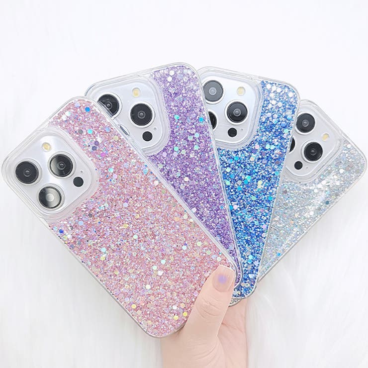 【10％OFFクーポン！5/16(土)1:59まで】レースレディース ラメグリッターソフトiPhoneケース 女性 レディース スマホ 携帯 カバー 華やか キラキラ スパンコール アクセサリー キュート 可愛い カラー 派手 ソフト TPU シリコン