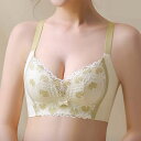 【マラソン期間中 5%OFFクーポン】レースレディース ノンワイヤー 脇高 レース ブラジャー パッド内蔵 フルカップ 谷間メイク 美胸 盛りブラ バストアップ ハミ肉防止 美姿勢 上品 フェミニン レディース アンダーウェア 補正 下着 ランジェリー