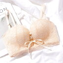 【5%OFFクーポン 9/11 1:59まで】レースレディース 2WAY フロント レースアップ 1/2 ブラジャー インナー・下着