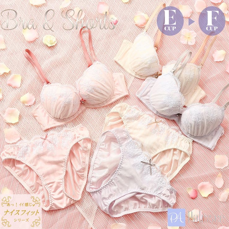 【10％OFFクーポン！12/24(水)限定！】palissee 【EFカップ】ノスタルジーフラワーレース 3/4カップブ..