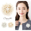 【7/11 1:59まで 5%OFFクーポン】CREAM-DOT コサージュ ブローチ フォーマル 卒業式 卒園式 入学式 入園式 ママスーツ パール 花 ワイ...