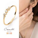 【6/5限定 20%OFFクーポン】CREAM-DOT リング 指輪 レディース 大きいサイズ キュービックジルコニア ビジュー 5号 11号 13号 15号 17号 19号 21号 23号 大人 上品 エレガント きれいめ 華奢 シンプル ゴールド シ