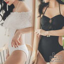 レースレディース スカート付き バックデザイン ワンピース水着2点セット かわいい 女性 スイムウェア スイミング レディース ママ水着 海 プール ビーチ 水着