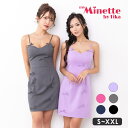 my minette リボンデザインキャミタイトミニドレス ガーリードレス 袖なし キャミソール Aライン キャバドレス キャバ ドレス S-XXLサイズ 大き...