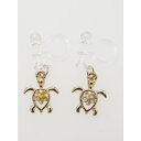 【5/15限定 15%OFFクーポン】チャイハネ 【Kahiko】ホヌ&プルメリアイヤリング アクセサリー