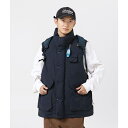AVENT Fishing tech fake down vest アウター(コート・ジャケットなど)