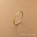 CREAM-DOT ステンレス製 リング 指輪 金属アレルギー つけっぱなし サージカルステンレス レディース スキンジュエリー 極細 0.5mm幅 サイズ豊富 重ねづけ 大人 華奢 ゴールド シルバー ピンクゴールド アクセサリー