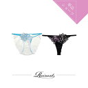 Dazzy 単品 ショーツ グラマーペタル エンブロイダリー バック透け 選べるショーツ Reinest インナー・下着