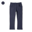 【8/11まで5%OFFクーポン】こどもの森e-shop 無地デニムニットリップル長パンツ・長ズボン パンツ・ズボン