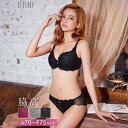 Dazzy ブラジャー 脇高ブラジャー ショーツ セット 補正下着 シャイニング ラメ フラワー 脇高 ブラジャー & フルバック ショーツ | 大きいサイズ ブラジャー ショーツ セット 脇肉 贅肉 盛りブラ ブラ セット 下着 レディース セット