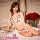 Dazzy ブラジャー 脇高ブラジャー ショーツ セット 補正下着 フェミニン ベル フルーロン 脇高 ブラジャー & フルバック ショーツ | 大きいサイズ ブラジャー ショーツ セット 脇肉 贅肉 盛りブラ ブラ セット 下着 レディース セット