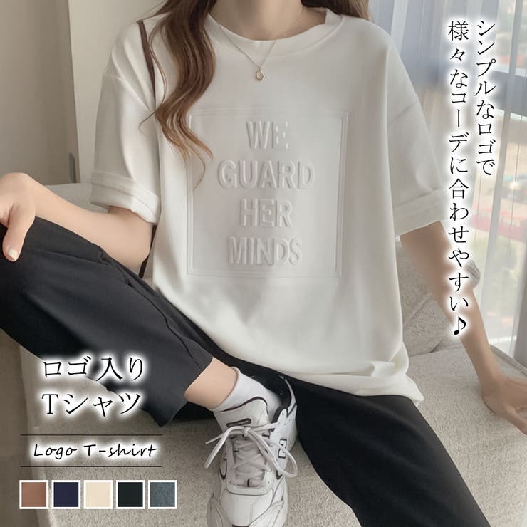 Doula Doula 立体ロゴTシャツ【韓国ファッション】 トップス