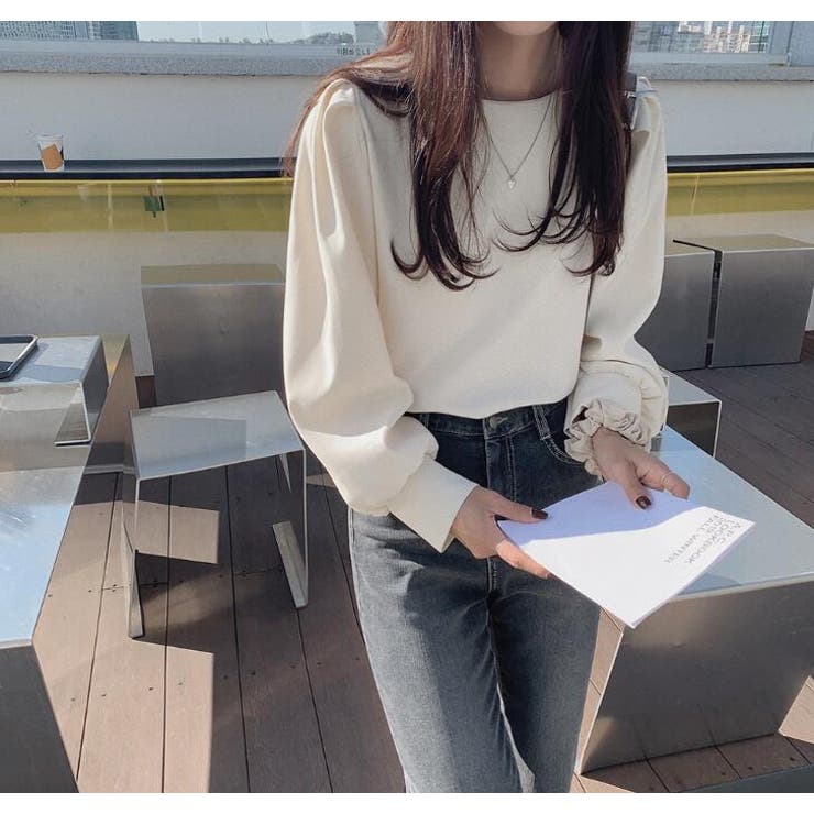 Doula Doula ギャザーボリューム袖ブラウス【韓国ファッション...(4.0)