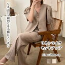 Doula Doula リネンライクセットアップ【韓国ファッション】 トップス
