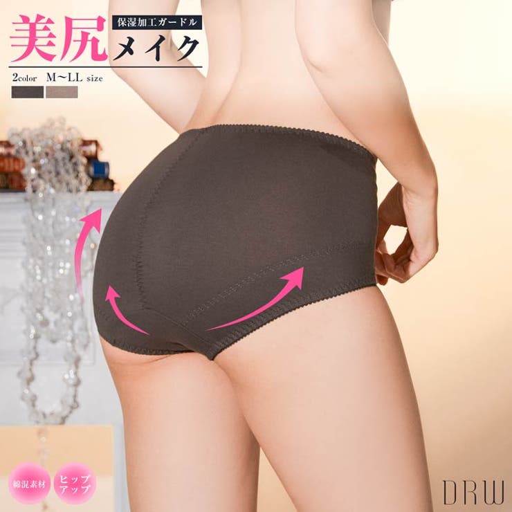 【10%OFFクーポン!11/27(木)1:59まで】Dazzy ダブル保湿加工ショートガードル インナー・下着