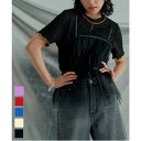 【8/11まで5%OFFクーポン】titivate チュールギャザービスチェ【miette ミエット】 トップス