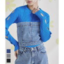 【8/11まで5%OFFクーポン】titivate デニムベアビスチェ【miette ミエット】 トップス