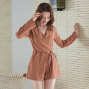 【5/16 1:59まで 5%OFFクーポン】titivate カシュクールオールインワン/ラッシュガード/水着【SEADRESS シードレス】 水着