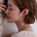 titivate デザインイヤーカフ 小物 レディース アクセサリー ピアス 2連 シンプル シルバー ゴールド【UR’S ユアーズ】 アクセサリー