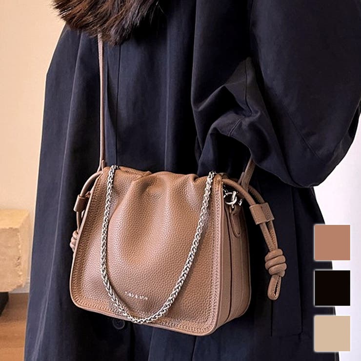 Amulet 巾着型クロスボディバッグ レディース 10代 20代 3...(4.0)