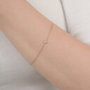 LUPIS 【金属アレルギー対応 316L】ソリティアストーンブレスレット アクセサリー