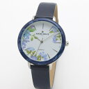 【5/16 1:59まで 5%OFFクーポン】bright wrist AMORE DOLCE アモーレドルチェ腕時計 フラワープリントウォッチ AD20301S-SSWH_NV アクセサリー