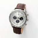 【6/5限定 20%OFFクーポン】bright wrist サルバトーレマーラ レザーベルトクロノグラフ腕時計 アクセサリー