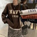【マラソン期間中 5%OFFクーポン】Decorative スウェット パーカー 裏起毛 カレッジロゴ ロゴプリント オーバーサイズ プルオーバー ダンス 衣装 ヒップホップ 韓国ファッション 大きいサイズ 秋服 冬服 パーカー トップス